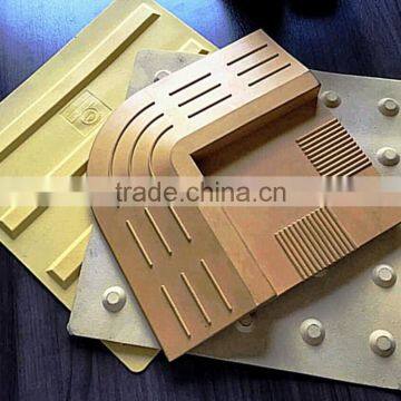 Large plastic bathroom footpath tile