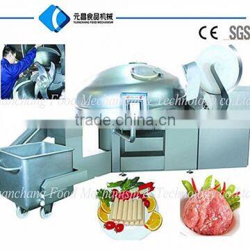 Vacuum Meat Bowl Cutter and Mixing Machine photo-5