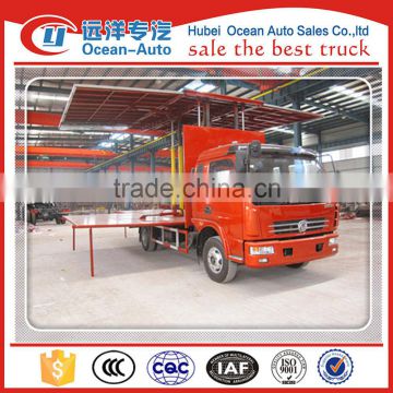 right hand drive mobile stage truck for road show with 2015 hot sale