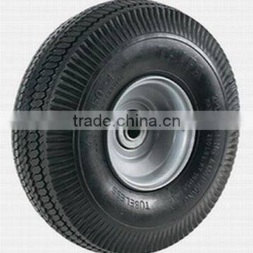 10 Inch 4.10/3.50-4 pu Foam Pneumatic Rubber Wheel Tire photo-4