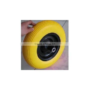 Industrial pu Foam Trolley Wheel 4.80/4.00-8 photo-3