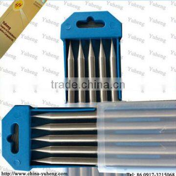 European Quality WZ8 White Zirconium Tungsten Electrodes 2.4x175mm 10pcs photo-2