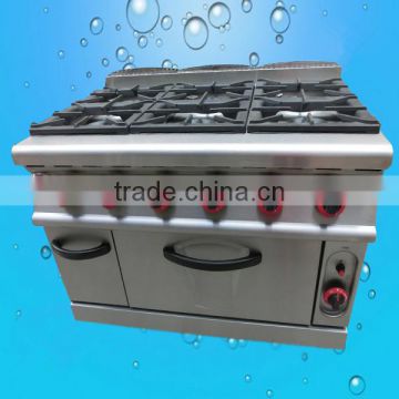 Best quality heavy duty 6 burners gas range