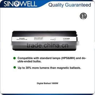 China Honest Manufacturer SINOWELL Hydroponics 600w 750w 1000w HPS Electronic Ballast photo-4
