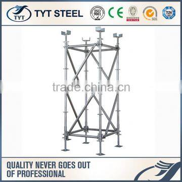 Frame Scaffolding Galvanized Steel Ring-lock Scaffolding System Scaffolding Caster photo-2