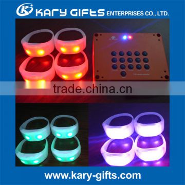 RFID led wristband remote controlled led bracelet