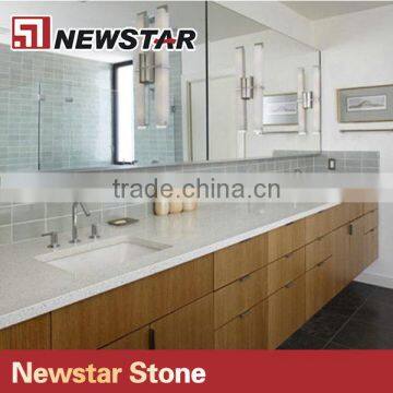 Newstar Hotel Bathroom Vanity Quartz Countertop photo-2