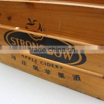 Wood Wine Crate Wood Fruit Crate Wholesale photo-5