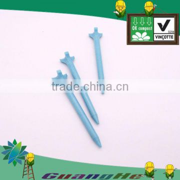 Environmentally friendly biodegradable plastic PLA golf tee-bulk golf tees