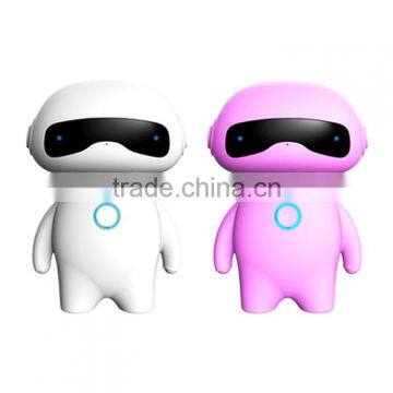 Humanoid Smart Robot Toy, Chinese/English Communicate Intelligent Voice Control Toy Robot With Bluetooth Speaker