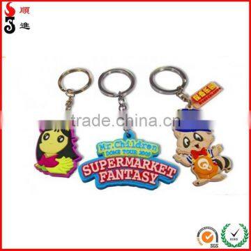 Factory Directly Good Quality OEM Custom Rubber Keychain photo-5