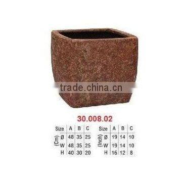 Vietnam outdoor fiberglass flower pots