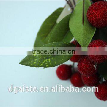 Artificial Red Bayberry Plastic Waxberry Plastic Fruit Decoration photo-3
