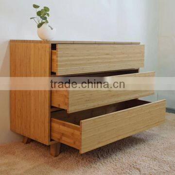 Fancy bamboo storage cabinet design for home furniture