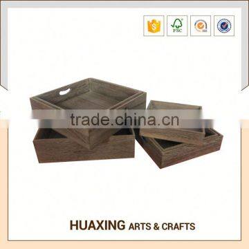 Custom-made Decorative Crafts Wooden Tray photo-4