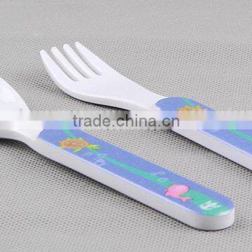 Melamine Kid's Spoon and Fork