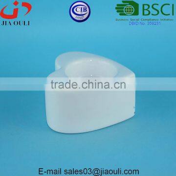 Promotional Home Decoration White Ceramic Candle Holder for Tealight photo-4