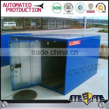 Outdoor Furniture Bicycle Locker Cabinet Steel Bike Locker photo-3