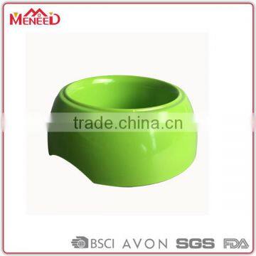 China Supplier Eco-friendly Slow Feed Dog Bowl Melamine Pet Feeder Dog Bowl Pet Bowl