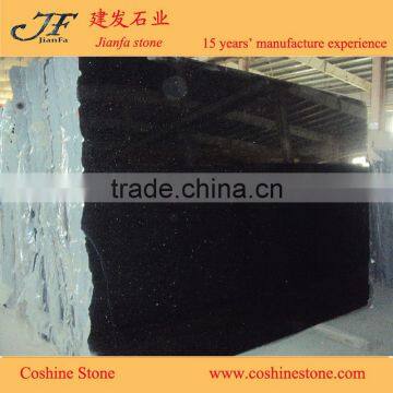 Idian Black Galaxy Granite Gangsaw Big Slabs for Lowes Bathroom Countertops photo-3
