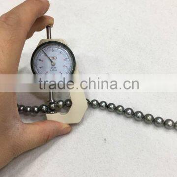 10-11mm Best Grey Tahitian Pearl Strands photo-2