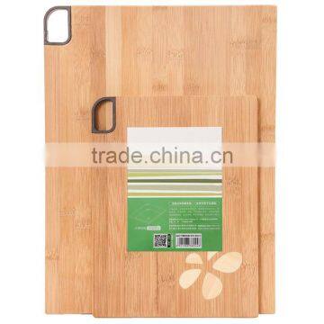 Wholesale bamboo cutting board 2 piece cutting board set