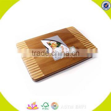 2017 wholesale natural colour wooden chopping board best sale wooden chopping board W02B001