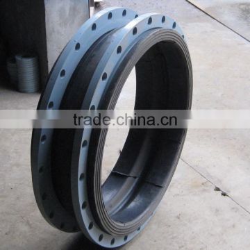 Flexible single rubber expansion joints