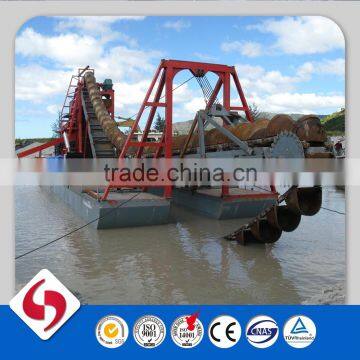 Sand dredger boat