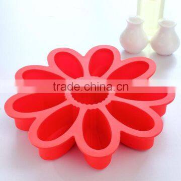 Flower shape plastic cake decorations Jelly mold silicon moulds cake decorating