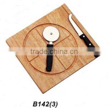 Cheese Knife Set With Wood Cutting Board photo-4