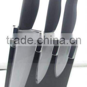 4pcs Ceramic Knife Set With Acrylic Block photo-3
