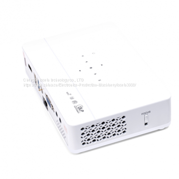 Full HD 1080P Home Office Short Throw Android HDMI USB Mini DLP 3D Projector photo-4