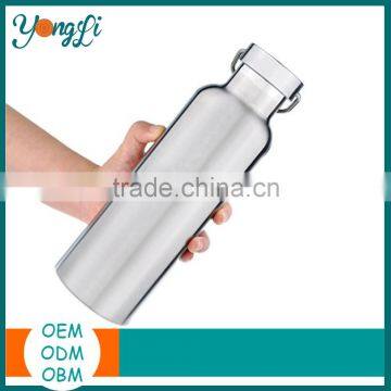 16 oz Stainless Steel Double Walled Vacuum Insulated Metal Water Bottle Travel