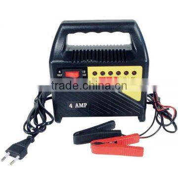 Max Output 4A Portable Car Battery Charger