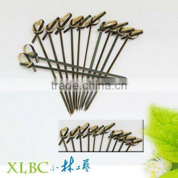 Eco-friendly Bamboo looped skewers