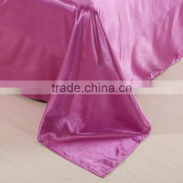 2016 Hot!! Mitation Silk Quilt Red Satin Sheets Cotton Solid Satin Duvet Cover Set King Size Bedsheet 3/4pcs of Bedding Sets. photo-3