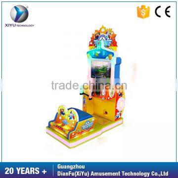 2017 DianFu kiddie ride amusement park fly and shooting game 3D airplane video game machine for sale