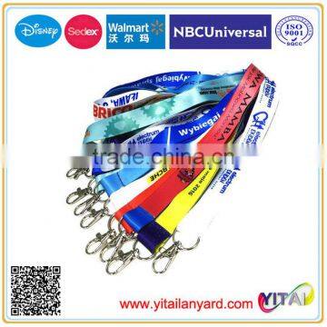 custom logo acceptable printed lanyard