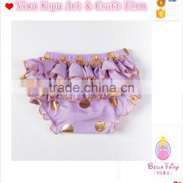 Baby Diaper Cover Underwear Cotton Panties Kid Ruffle Panties photo-3