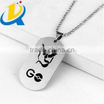 New Design Popular Stainless Steel Pokemon go Custom Necklace photo-5