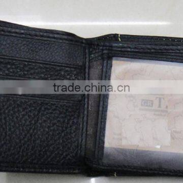 Fashion Hot Black Genuine Leather Men Designer Notecase photo-5