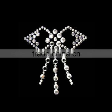Korean Hot Fix Rhinestone Transfer Motifs Rhinestone Bow Ties photo-5
