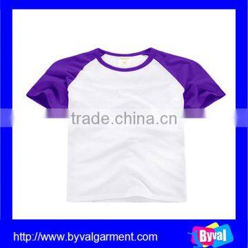 Children's t shirt comfortable blank t shirts for kids