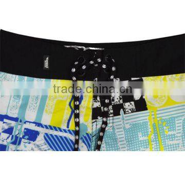 Customer Unique Design Colorful Beach Short for Men With Back Pocket photo-5