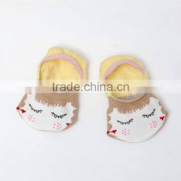 YF71089 Korean 2017 Cotton Cartoon Non-slip Children Baby Floor Socks photo-3