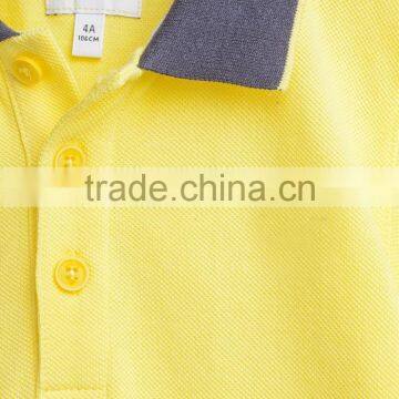 Good Quality Short Sleeves Kids Polo Shirts Cheap Price in China photo-3