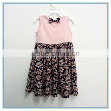 Children Girls Cotton Summer Dress, Organic Cotton Flower Girl Dress, Baby Gril Cotton Dresses photo-2