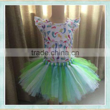 2016 Newest Baby Girls Pettiskirt Tutu For Party Wedding Kids Rainbow Tutu Skirt