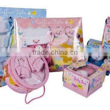 baby newborn 4pcs gift set/baby wear/baby garment/baby clothing